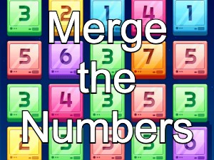 Merge the Numbers