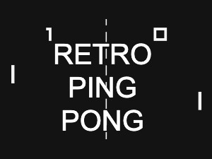 Retro Ping Pong